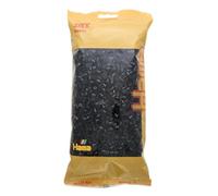 Hama Midi 205-18 - Perline da stiro Ø 5 mm, busta da ca. 6.000 pezzi, Nero (colore n. 18), dai 5 anni