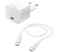 Hama Mini 25W Caricatore USB 25 W 1x USB-C ® Bianco Ambiente interno