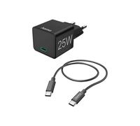 Hama Mini 25W Caricatore USB 25 W 1x USB-C nero interno