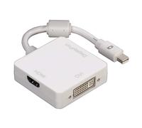 Hama 3in1 Mini Displayport Adattatore Su HDMI DVI Dp Cavo Thunderbolt 4K Ultra