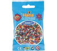 Hama - Mini bustina 2000 perline multicolore, 501-00, multicolore