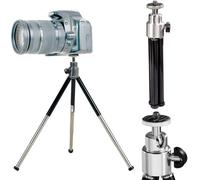 Hama Mini Treppiede Ball XL 3D, Cavalletto da Tavolo per Foto, Nero