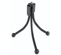 Hama Mini treppiedi ''Flexi'', nero (12 cm - 58 g), testa fissa, gambe a Hama