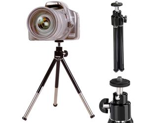 Hama Mini-Treppiede Palla L Tripod Tre-Gambe Sfera Supporto da Tavolo per Foto