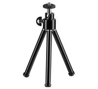 Hama - Mini Treppiedi, 14-21 cm, 124 g, testa 3D, gambe in 2 sezioni, nero