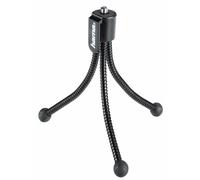 Hama Mini treppiedi ''Flexi'', nero (12 cm - 58 g), testa fissa, gambe a sezione singola Hama