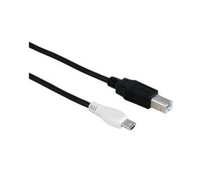 Hama Mini USB Cable"On the Go", Mini USB A-Plug - USB B-Plug, 1.8 m cavo USB 1,8 m Mini-USB A Nero