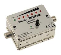 HAMA Misuratore di Segnale Sat con LED, Argento