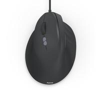 Hama Mouse ottico cablato 7 pulsanti ECM-500L, mancino, verticale, nero