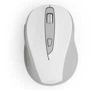 Hama Mouse Ottico SS Filo 6 Pulsanti WM-400, Silenzioso, Bianco