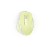 Hama Mouse Ottico SS Filo 6 Pulsanti WM-500, Silenzioso, sulla Batteria, Verde