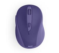 Hama Mouse senza fili (mouse ottico senza click, design ergonomico, 6 tasti, con tasti browser, 800/1200/1600 DPI, tecnologia 2,4 GHz, ideale come mouse per computer, mouse per computer portatile) blu