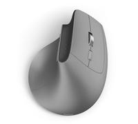 Hama Mouse verticale ergonomico destro senza fili e Bluetooth 'EWM-700R' (Multi-dispositivi, Rechageable USB C, Illuminazione RGB, Sensore Blue Wave 2400 dpi, Crittografia AES-128) Grigio
