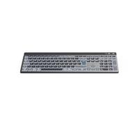 Hama Tastiera multifunzione WK-750, tastiera wireless, retroilluminata, nera, QWERTZ DE