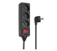 Hama Steckdl. 3fach 3 m sz ACC NUOVO