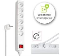 Hama Multipresa 6 Uscite Con Protezione Da Sovratensione 1,4 m Bianco