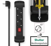 hama 3-fach Steckdosenleiste mit Schalter 1,5 m sc NUOVO