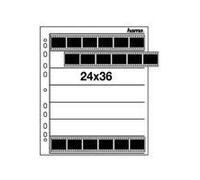 Hama Negative Sleeves, 24 x 36 mm, Glassine matt album fotografico e portalistino 7 fogli (Hama Negative Sleeves, Glassine, 7 S NEW