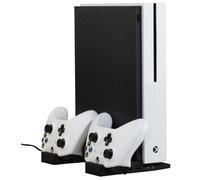 Hama Netz-Ladegerät Caricatore 2x Batteria Dock Stand per Xbox Uno S Controller