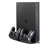 Hama Netz-Ladegerät Caricatore Dock Stand per Sony PS4 Slim Pro Controller Set