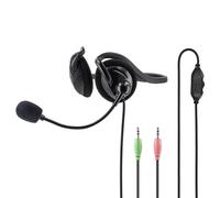 hama NHS-P100 Headset schwarz NUOVO