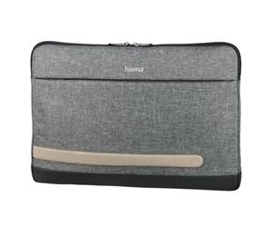 Hama Notebook Huelle Terra - Custodia per PC portatile da 33,8 cm (13,3), colore: Grigio