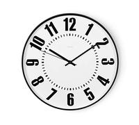 Hama - Orologio da parete “Black Digits”, diametro 35 cm, movimento silenzioso