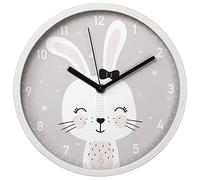 Hama - Orologio da parete “Lovely Bunny”, diametro 25 cm, movimento silenzioso