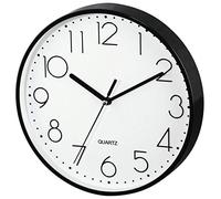 Hama - Orologio da parete PG-220, movimento silenzioso, nero
