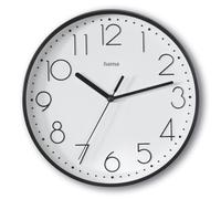 Orologio da Parete " Salina ", Ø 22 CM, Senza Ticchettio, Nera