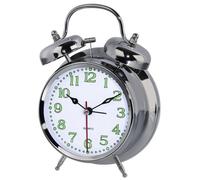 Hama Orologio sveglia "Nostalgia" Argento NEW