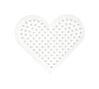 Hama Pegboard 236 - Piattaforma di Gioco per fusti a chiodino, a Forma di Cuore