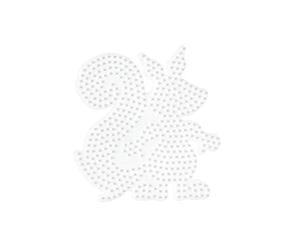 Hama Pegboard 302 - Pannello Forato per Giocare con Le Perline, A Forma di Scoiattolo 302