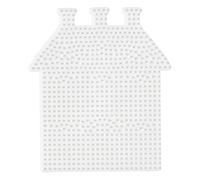 Hama Pegboard 306 - Pannello Forato per Giocare con Le Perline, A Forma di Caset