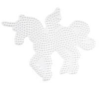 Hama Pegboard - Pannello Forato per Giocare con Le Perline, a Forma di Unicorno