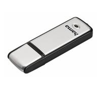 Chiave USB "Fancy", USB 2.0, 64 GB, 10 MB/s, Nero/Argento, Imballaggio Fino