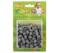 Hama 10.8517 250 Maxi Beads in Blister Grey, Gray, Klein