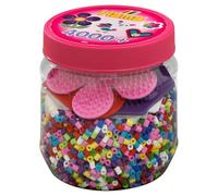 hama- Cuore Perline, Colore Black, One Size, 2051-AMA