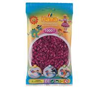 Hama Perlen 207-82 Bügelperlen Beutel mit ca. 1.000 Midi Bastelperlen mit Durchm