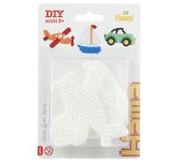 HAMA Perlen 4576 Pegboard Set Car, Boat and Plane for Midi Ironing Beads, 3 Piec