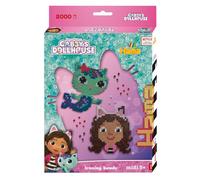 Hama Perlen 7975 - Set regalo di perline da stirare Gabbys Dollhouse, con circa 2000 perline midi di diametro di 5 mm, divertimento creativo per grandi e piccini