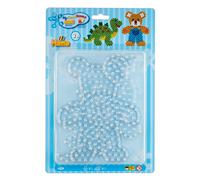 Hama Perlen 8101 Peg Plates Set of 2 for Maxi Ironing Beads with Diameter 10 mm,