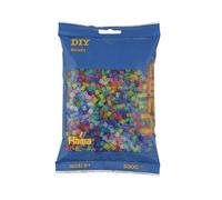Hama PERLEN TRANSPARENT GLITTE Durchsichtig