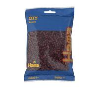 Hama Perline 201-30 Perline da Stirare con Circa 3000 Perline Midi con Diametro di 5 mm, Colori gelso, Divertimento Creativo per Grandi e piccini