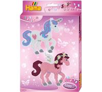 Unicorno E Pegasus Hama Perline Fantasy Cavalli Appeso Scatola Bambini Creativo