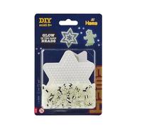 Hama Perline piccole blister | Circa 350 perline fusibili, 1 piccola stella forata n. 270 e carta da stiro