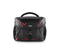 Hama Phoenix - Custodia per fotocamera 140, colore: Nero, Colore: rosso, Innenmaß B x T x H: 26 x 16,5 x 21 cm, moderno