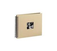 Hama Photo Album Fine Art, 50 pagine nere (25 fogli), album a spirale 36 x 32 cm, con un estratto per l'inserimento di immagini NEW
