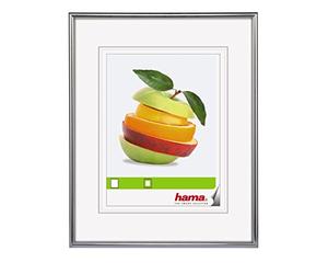 Hama Plastic Frame Sevilla, Silver Matt, 50 x 70 cm