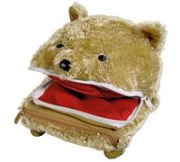 Hama Plüsch-tasche + Hand-Puppe Orsacchiotto Custodia per Nintendo New 3DS